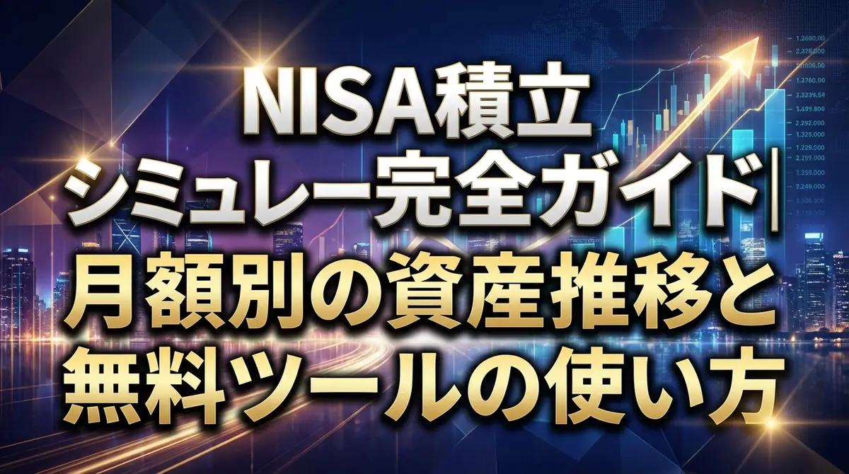 NISA積立シミュレーション完全ガイド｜月額別の資産推移と無料ツールの使い方